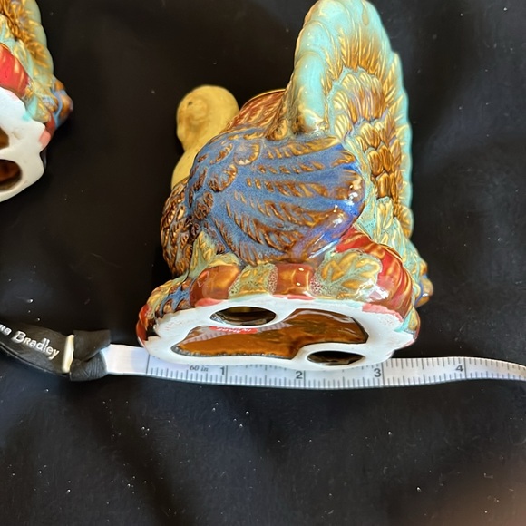 Harvest Turkey candle holder set of 2. NIP. - Picture 8 of 8